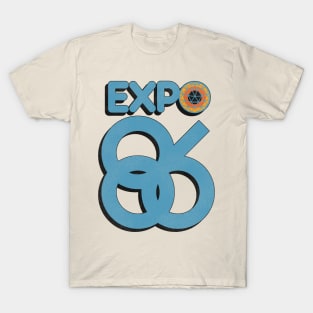 Retro Defunct Expo 86 World's Fair Vancouver Canada T-Shirt